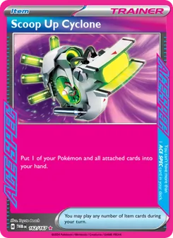 Scoop Up Cyclone, Twilight Masquerade Nº 162 Holo