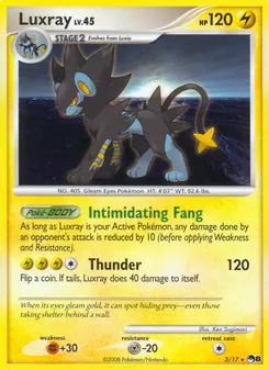 Luxray, POP Series 8 No. 3
