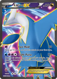 Latios EX, Roaring Skies Nº 101 Normal