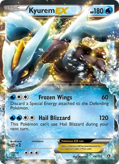 Kyurem-EX, Legendary Treasures No. 44 Normal