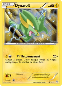 Dynavolt, Dragons Éxaltés Nº 42 Normal