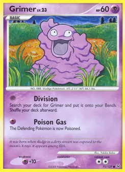 Grimer, Platinum Nº 75 Normal