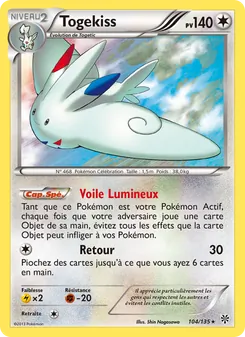 Togekiss, Tempète Plasma Nº 104 Normal