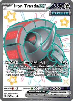 Iron Treads ex, SVP Black Star Promos No. 073 Holo