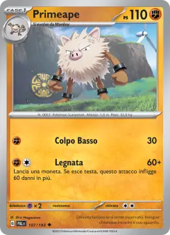 Primeape, Evoluzioni a Paldea No. 107 Normal