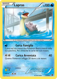 Lapras, Destini Futuri No. 25 Normal