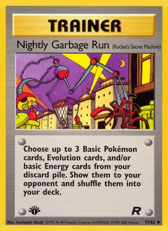 Nightly Garbage Run, Team Rocket Nº 77 Normal