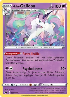 Galar-Gallopa, Schwert & Schild No. 82 Normal