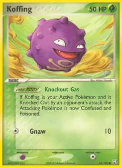 Koffing, Team Rocket Returns No. 61 Normal