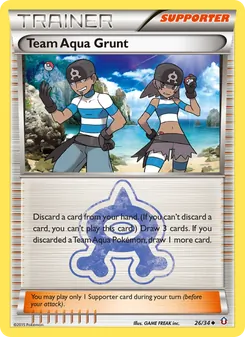 Team Aqua Grunt, Double Crisis Nº 26