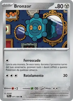 Bronzor, Flamme Spettrali Nº 071 Normal