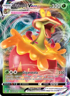 Flapple VMAX, Stili di Lotta Nº 19 Holo