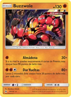 Buzzwole, Luz Prohibida Nº 77 Normal
