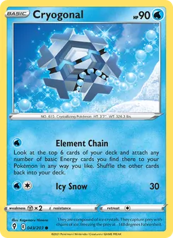 Cryogonal, Evolving Skies No. 43 Normal
