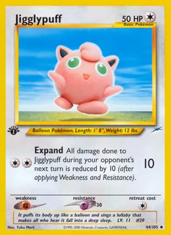 Jigglypuff, Neo Destiny No. 44 Normal