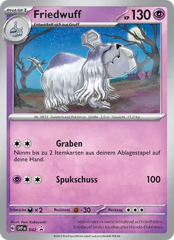 Friedwuff, SVP Black Star Promos No. 042 Holo