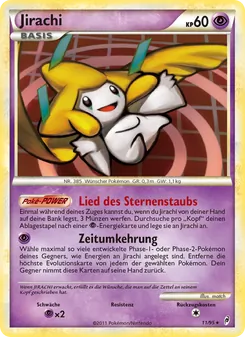 Jirachi, Ruf der Legenden No. 11 Normal