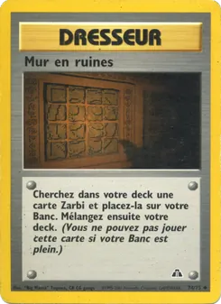 Mur en ruines, Neo Discovery No. 74 Normal
