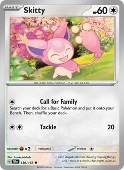 Skitty, Temporal Forces Nº 130 Normal