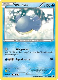 Wailmer, Hoheit der Drachen No. 25 Normal