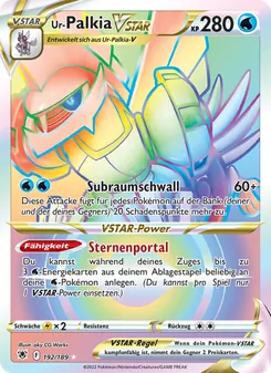 Ur-Palkia VSTAR, Astralglanz No. 192 Holo