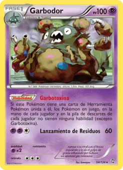 Garbodor, Dragones Majestuosos No. 54 Normal