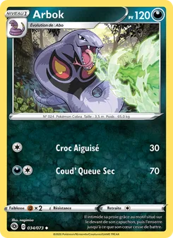 Arbok, La Voie du Maître No. 34 Normal