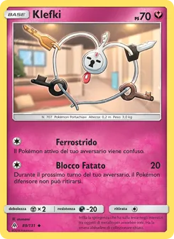 Klefki, Apocalisse Di Luce No. 89 Normal