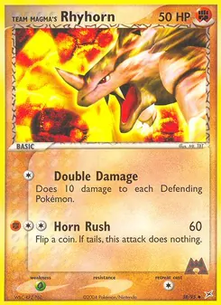 Team Magma's Rhyhorn, Team Magma vs Team Aqua No. 38 Normal