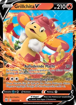 Grillchita V, Strahlende Sterne No. 027 Holo