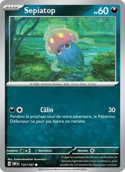 Sepiatop, Flammes Obsidiennes Nº 137 Normal