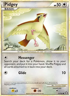 Pidgey, Triumphant No. 71 Normal