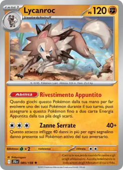Lycanroc, Avventure Insieme No. 085 Holo