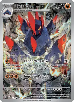Gigalith, Llama Blanca Nº 129 Holo