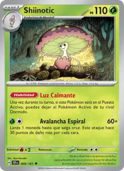 Shiinotic, Chispas Fulgurantes No. 009 Normal