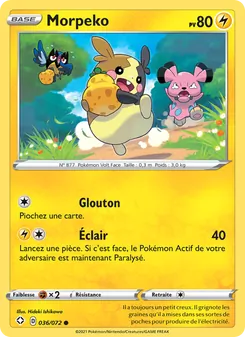 Morpeko, Destinées Radieuses Nº 36 Normal