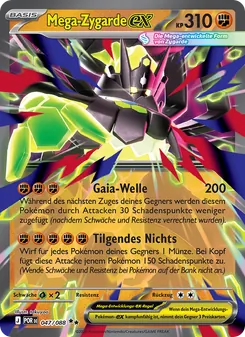 Mega-Zygarde-ex, Optimale Ordnung Nº 047 Holo