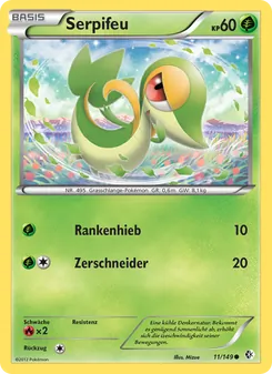 Serpifeu, Überschrittene Schwellen No. 11 Normal