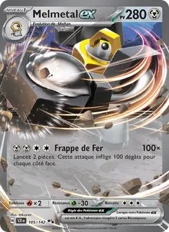 Melmetal-ex, Couronne Stellaire Nº 105 Holo