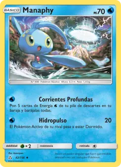 Manaphy, Ultraprisma Nº 42 Normal