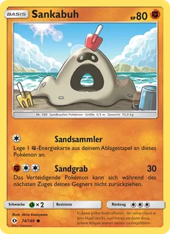 Sankabuh, Sonne & Mond No. 74 Normal