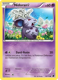 Nidoran♀, Glaciation Plasma Nº 40 Normal