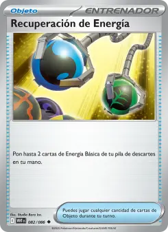 Recuperación de Energía, Llama Blanca Nº 082 Normal