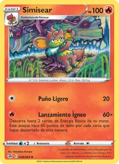 Simisear, Golpe Fusión No. 38 Normal