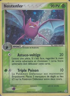 Nostenfer, EX Légendes Oubliées No. 3 Holo