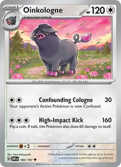 Oinkologne, Obsidian Flames No. 183 Normal