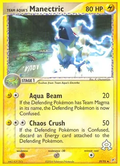 Team Aqua's Manectric, Team Magma vs Team Aqua Nº 29 Normal