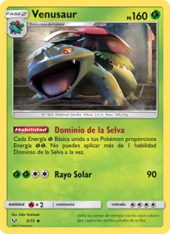 Venusaur, Leyendas Luminosas No. 3 Normal