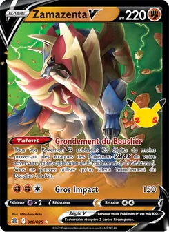 Zamazenta V, Célébrations Nº 18 Holo