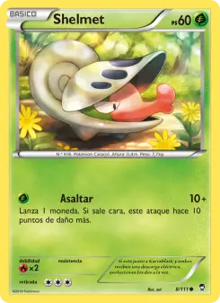 Shelmet, Puños Furiosos No. 8 Normal
